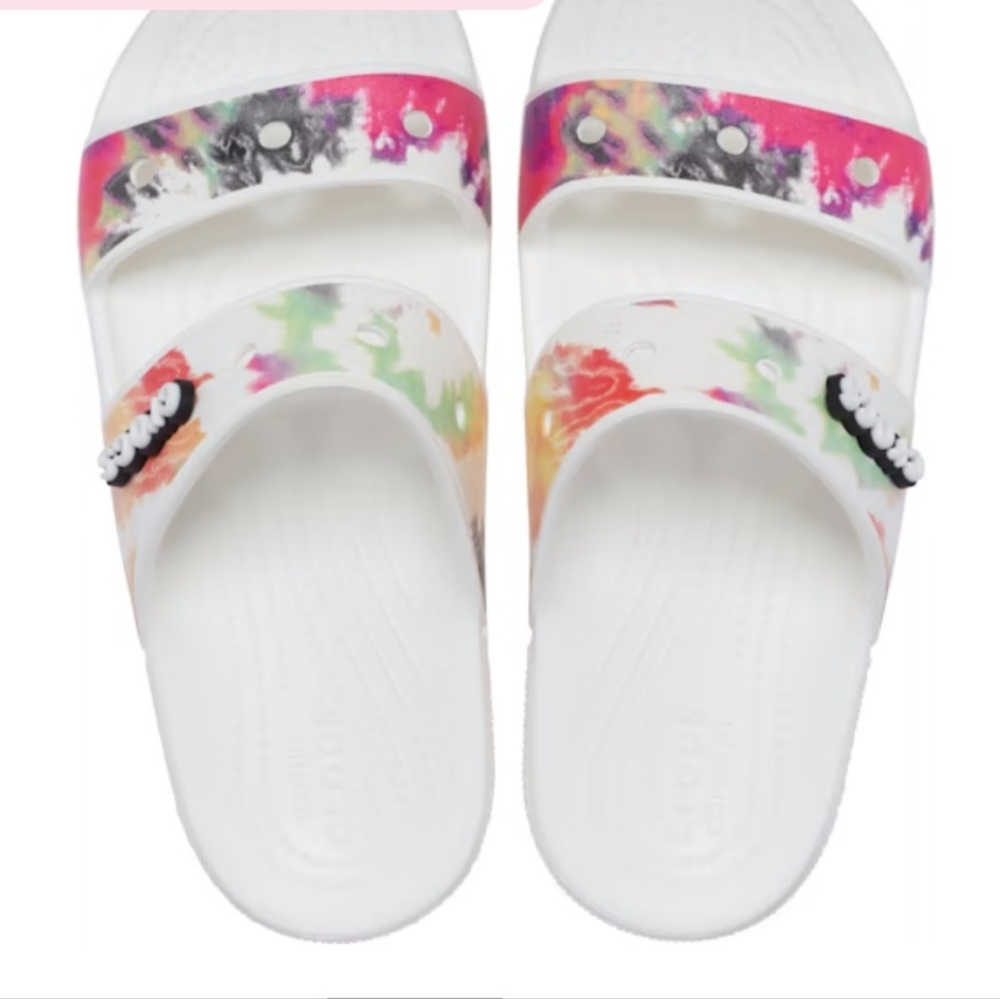 NWT Tie Dye Crocs size 9 - Picture 7 of 10